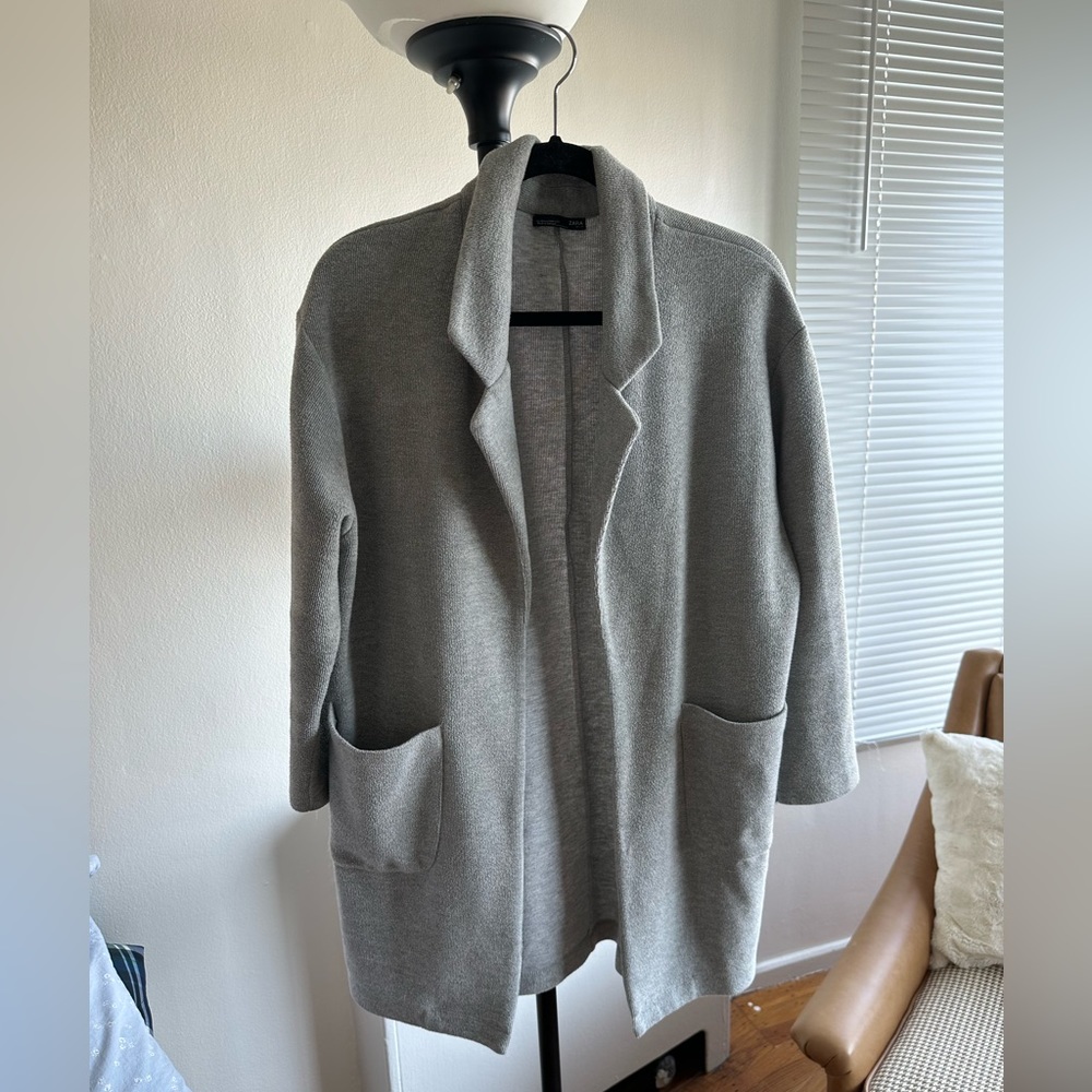 Zara Knit Blazer M